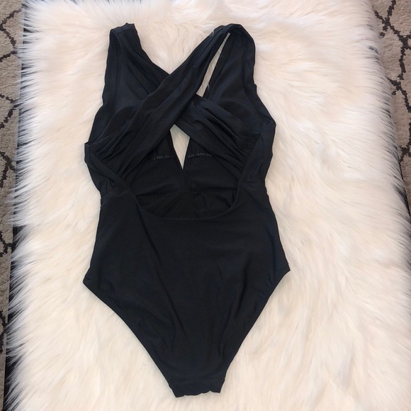 Anthropologie Allihop Zinnia Plunge One Piece Swim - Picture 6 of 8